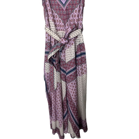 Xirena Karolina DressTie Asymmetric Hem Patchwork Calico Handkerchief XS 1226 - Picture 4 of 7